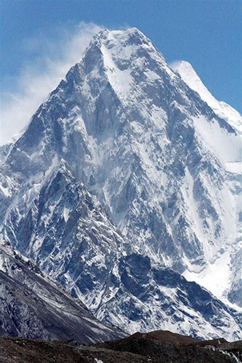 K2, The World's 2nd Highest Mountain at 28,251 feet in the Himalayas on ...