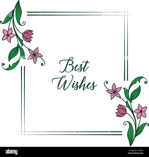 Vector illustration greeting card best wishes with pattern purple ...