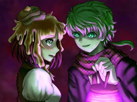 ArtStation - YTTD Midori and maple Fanart