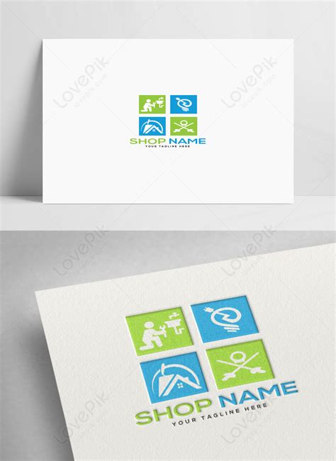 Vector shop logo template image_picture free download 450042632_lovepik.com