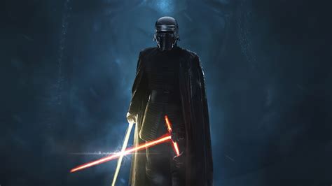 Kylo Ren Golden Lightsaber 4k Wallpaper,HD Movies Wallpapers,4k ...