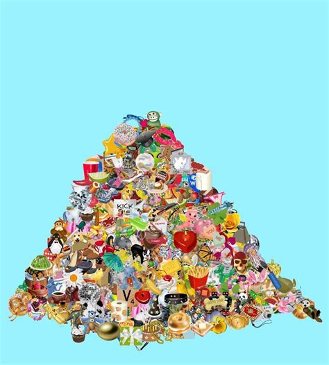 Pile Of Trash At Aram Bartholl Blog American Living Room, Moma Art ...