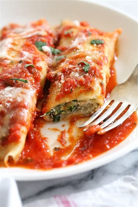 Homemade Manicotti Recipe | Skinnytaste