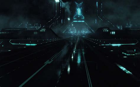 Tron Cityscape Wallpaper