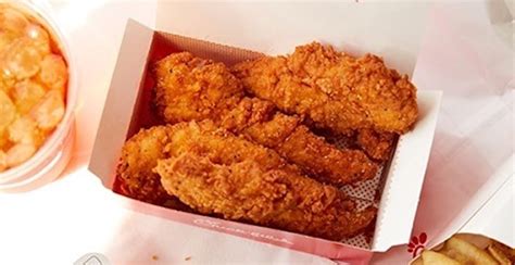 Chick-fil-A Canada just added spicy chicken strips to its menu | Dished