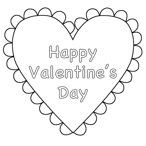 Valentine Heart Coloring Pages - Best Coloring Pages For Kids