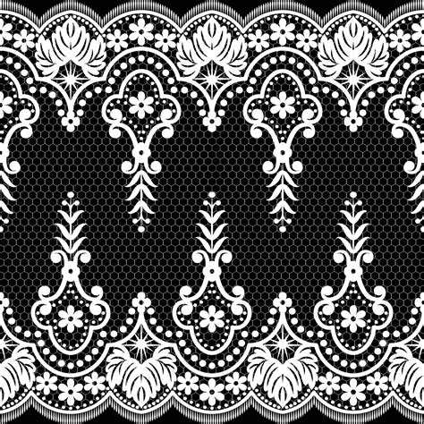 Seamless flower lace pattern 8543891 Vector Art at Vecteezy