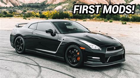 FIRST MODS FOR MY NISSAN GTR!!! - YouTube