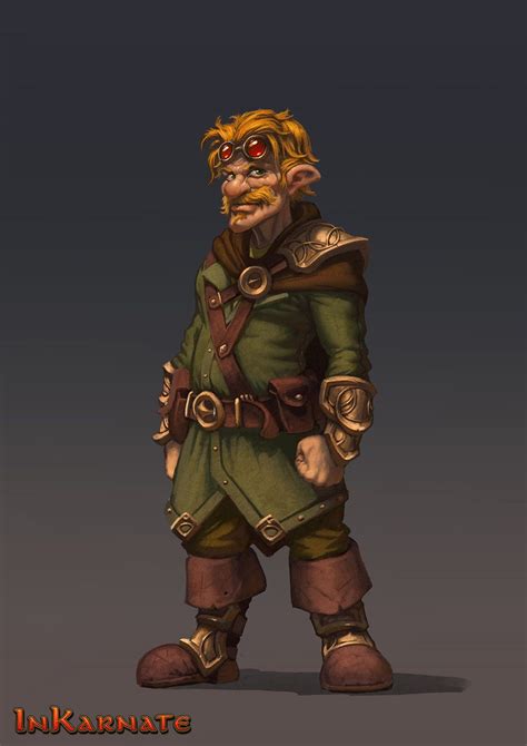 Gnome Character, Todor Hristov | Dungeons and dragons characters ...