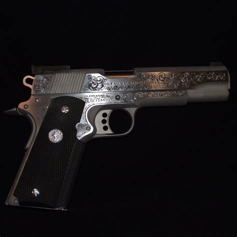 Colt Gold Cup Trophy Model 1911 – Jeff Loehr Firearm Engraving and ...