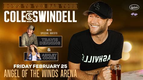 Cole Swindell: Down To The Bar Tour | Angel of the Winds Arena