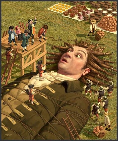 Gullivers Travels | Gulliver's travels, Illustration, Book cover design