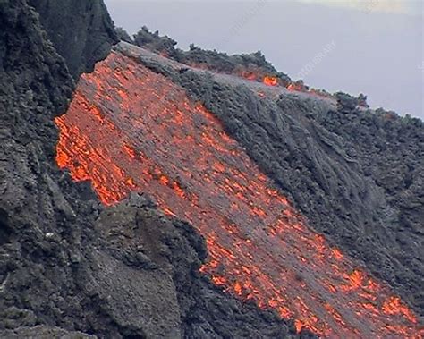 Mt, Etna Lava flow - Stock Video Clip - K001/6634 - Science Photo Library