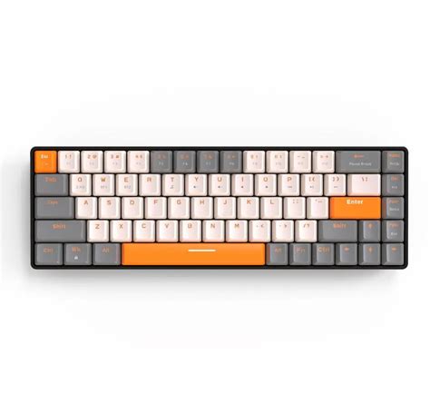 K68 Gaming Mechanical Anne Pro 2 Keyboard With 2.4G Wireless Bluetooth ...