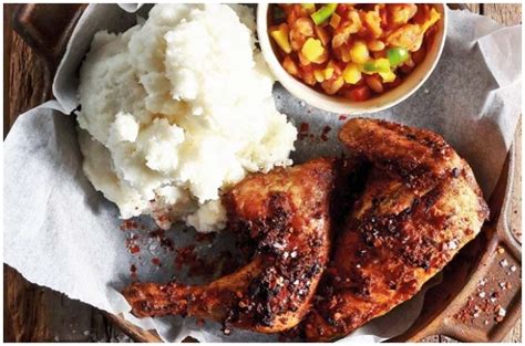 Johannesburg's chicken dust with pap | Drum