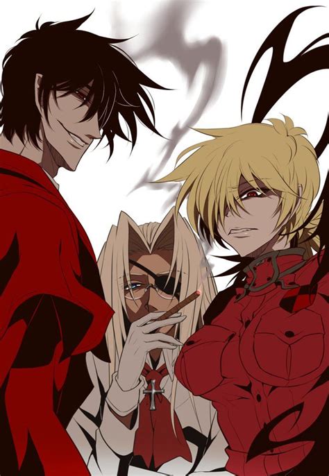 Alucard, Seras, Integra | Hellsing ultimate anime, Hellsing alucard ...