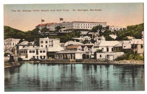 Undated Unused Postcard St Georges Hotel Beach and Golf Club St Georges ...