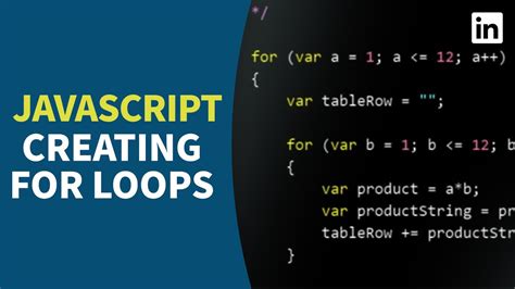 JavaScript Tutorial - Creating FOR LOOPS - YouTube