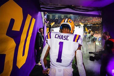 Ja’Marr Chase on Instagram: “Moment of silence .” | Lsu tigers football ...