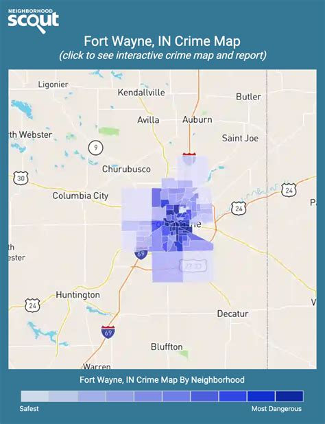 Fort Wayne Indiana Neighborhood Map - Lake Okeechobee Fishing Map