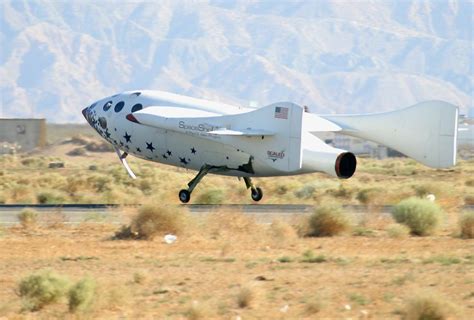 First Flight of SpaceShipOne into Space