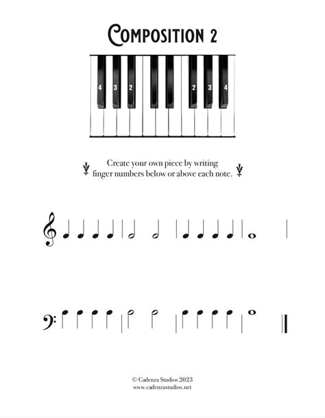 The Cadenza Piano Method Series Sampler — Cadenza Studios