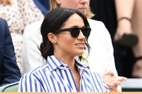 Meghan Markle Brings Her Iconic Messy Bun to Wimbledon | Vanity Fair