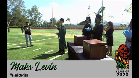 Leilehua High School Graduation 2020 - YouTube