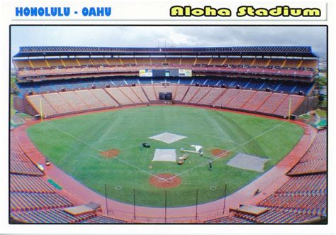 Aloha Stadium, Honolulu, Oahu, Hawaii, Postcard (Tour 1545, photo by ...