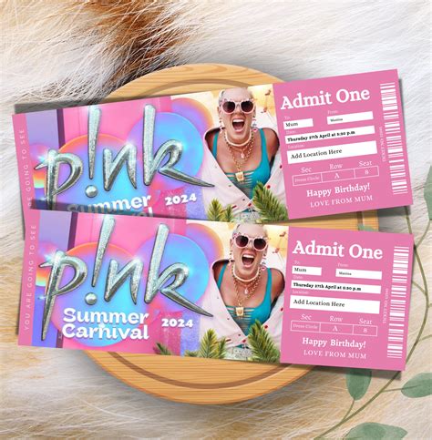 Live Nation Pink Concert Tickets 2024 - Olia Maighdiln