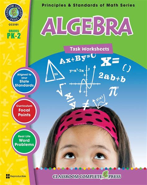 Algebra - Task Sheets - Grades PK to 2 - Print Book - Lesson Plan ...