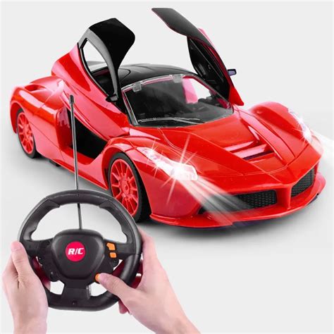 Creative 1:18 RC Race Car Action Figure Model Radio Remote Control Toy ...