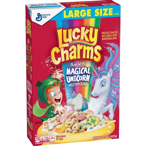 Lucky Charms Original Breakfast Cereal 14.9 oz. (Pack of 3) - Walmart.com