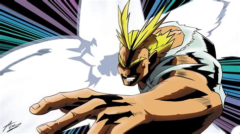 🤜🏼💨 DRAWING ALL MIGHT - PLUS ULTRA 🤜🏼💨 | My Hero Academia Amino