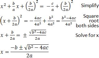 Quadratic Formula Calculator