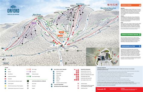 Mont Orford Trail Map | SkiCentral.com