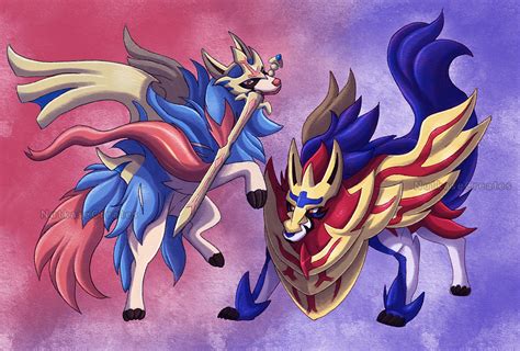 Zacian And Zamazenta Pokemon Go : Zacian and Zamazenta Star in Pokémon ...