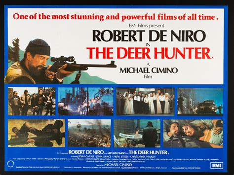 THE DEER HUNTER (1978) Original Vintage UK Quad Film Poster | Picture ...