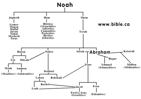 Prophet Ibrahim Family Tree