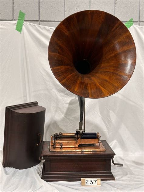 Rare Edison Ideal Cylinder Phonograph Auction