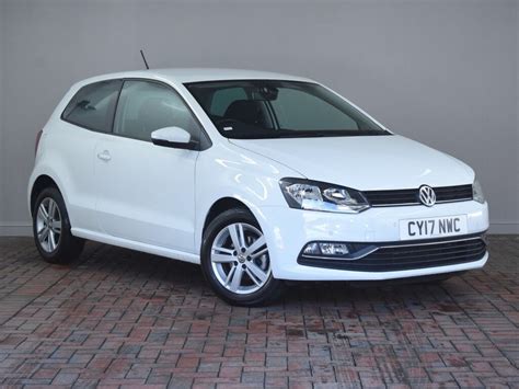 VOLKSWAGEN POLO 1.2 TSI Match Edition 3dr (white) 2017 | in Winsford ...