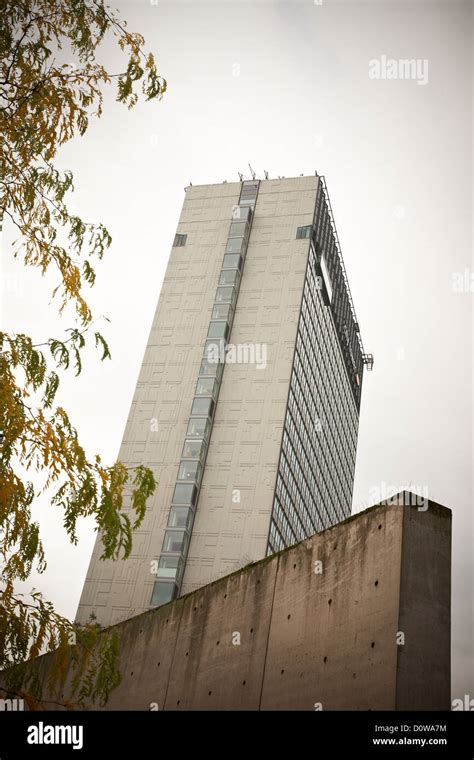 City tower in Manchester UK Stock Photo - Alamy