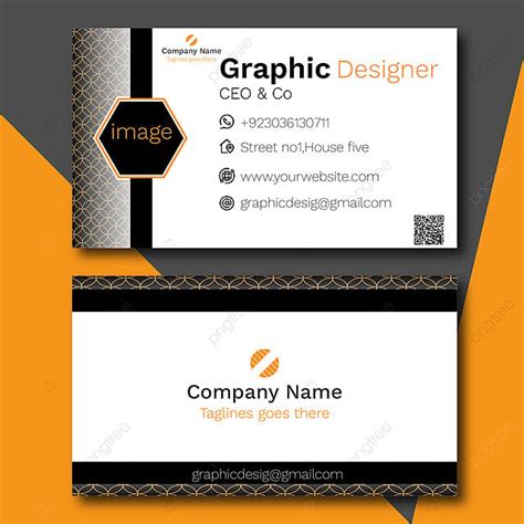 Premium Business Card Template Download on Pngtree