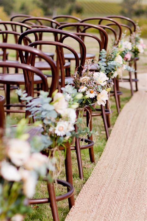 Pew Markers | Wedding aisle decorations outdoor, Wedding aisle outdoor ...