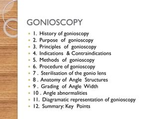 Gonioscopy | PPT