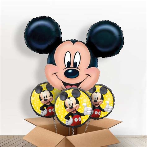 Mickey Mouse Head Giant Shaped Balloon in a Box Gift - Buy Online