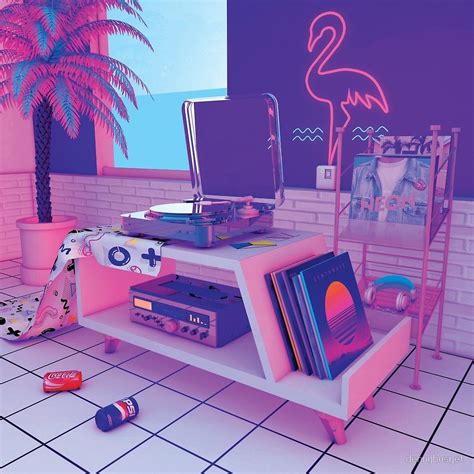 s p i n n i n g w a v e by dennybusyet | Retro aesthetic, Vaporwave ...