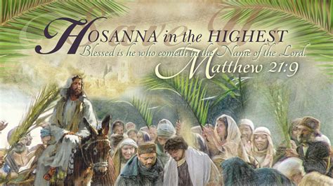 Whitestone Christian Fellowship: Palm Sunday - Hosanna In The Highest!