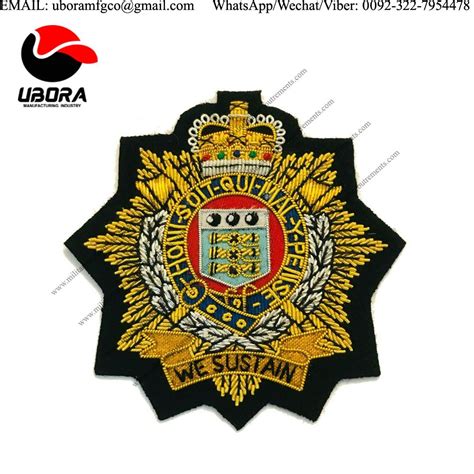 Uniform Blazer Badges Royal Logistic Corps RLC Military Blazer Badge ...