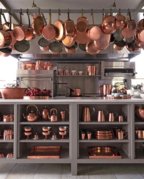 Martha and the Art of Collecting Copper Cookware | Rose gold kitchen ...